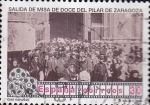 Stamps Spain -  salida de misa de doce