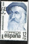 Sellos de Europa - Espa�a -  2643-  CENTENARIOS.  JOSE MARIA IPARRAGUIRRE (1820-1881)
