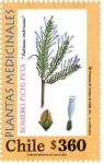 Stamps Chile -  “PLANTAS MEDICINALES”