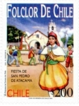 Stamps Chile -  “FOLCLOR DE CHILE”