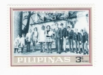 Stamps Philippines -  Robert Kenedy and Family
