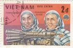 Stamps Vietnam -  aeronautica