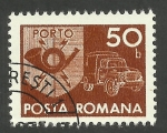Stamps Romania -  Porto