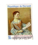 Stamps Burundi -  La Semaine Internationale de la Lettre Écrite
