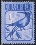 Sellos de America - Cuba -  Scott  2457  Hummingbird (4)