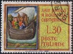 Stamps Italy -  19º CENT DE LA LLEGADA DE SAN PABLO A ROMA