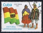 Stamps America - Cuba -  Scott  3254  Bolivia (Trajes tipicos)