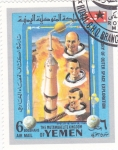 Stamps : Asia : Yemen :  aeronautica