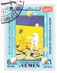 Stamps Yemen -  aeronautica