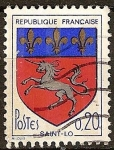 Stamps France -  Saint Lo