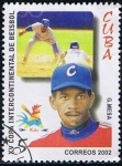 Sellos de America - Cuba -  Scott  4256  G. Mesa  (Beisbol)