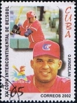 Stamps Cuba -  Scott  4258  O. Kindelan (Beisbol)
