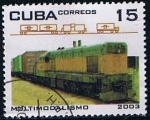 Stamps Cuba -  Scott  4307 Transporte y embio (Tren)