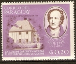 Sellos de America - Paraguay -  GOETHE