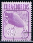 Stamps Cuba -  Scott  2461  Manatee