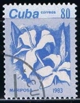 Stamps Cuba -  Scott  2661  Mariposa (2)
