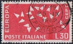 Stamps Italy -  EUROPA 1962