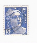 Stamps France -  Gando (repetido)