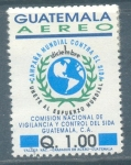 Stamps Guatemala -  Dia contra el Sida