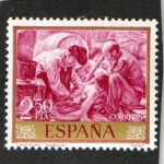 Stamps Spain -  1572- JOAQUIN SOROLLA. 