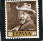 Stamps Spain -  1570- JOAQUIN SOROLLA. 
