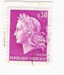 Stamps : Europe : France :  La Repúblique de Cheffer (repetido)