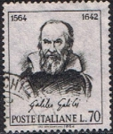 Stamps : Europe : Italy :  4º CENT DEL NACIMIENTO DE GALILEO GALILEI