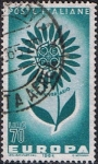 Stamps Italy -  EUROPA 1964