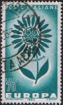 Sellos de Europa - Italia -  EUROPA 1964