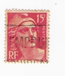 Stamps : Europe : France :  Gandom (repetido)