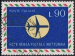 Stamps : Europe : Italy :  INAUGURACIÓN DE LA RED AEROPOSTAL NOCTURNA