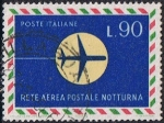 Sellos de Europa - Italia -  INAUGURACIÓN DE LA RED AEROPOSTAL NOCTURNA