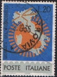 Stamps : Europe : Italy :  DIA DEL SELLO 1965