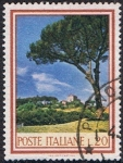 Stamps Italy -  FLORES Y ÁRBOLES. PINO