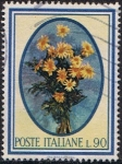 Stamps : Europe : Italy :  FLORES Y ÁRBOLES. MARGARITAS