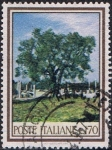 Stamps Italy -  FLORES Y ÁRBOLES. OLIVO