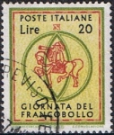 Stamps Italy -  DIA DEL SELLO 1966