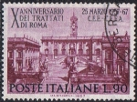 Stamps : Europe : Italy :  10º ANIVERSARIO DEL TRATADO DE ROMA