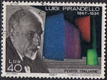 Stamps : Europe : Italy :  CENT. DEL NACIMIENTO DEL DRAMATURGO LUIGI PIRANDELLO 