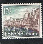 Sellos de Europa - Espa�a -  1550- SERIE TURISTICA. PAISAJES Y MONUMENTOS.  GERONA.