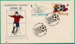 Stamps Spain -   XIII Feria Nacional del sello sobre Campeonato Mundial Fútbol España 82
