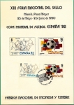 Stamps Spain -  XIII Feria Nacional del Sello Copa Mundial de Fútbol España 82