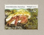 Sellos de Europa - Portugal -  Invertebrados marinos de las Azores
