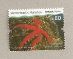 Stamps Portugal -  Invertebrados marinos de las Azores