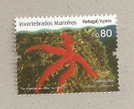 Sellos de Europa - Portugal -  Invertebrados marinos de las Azores