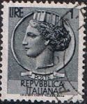 Sellos de Europa - Italia -  MONEDA SIRACUSANA