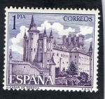 Sellos de Europa - Espaa -  1546- SERIE TURISTICA. PAISAJES Y MONUMENTOS.ALCAZAR DE SEGOVIA.