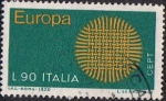 Stamps Italy -  EUROPA 1970