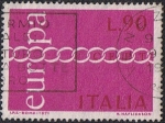 Stamps Italy -  EUROPA 1971
