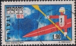 Stamps Italy -  CAMPEONATO DEL MUNDO DE CANOA, SLALON Y DESCENSO LIBRE, EN MERANO